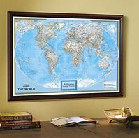 Image result for National Geographic World Map Wall