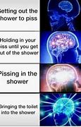 Image result for Radal Shower Meme