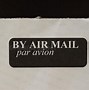 Image result for Par Avion Airmail