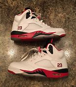 Image result for Jordan 5 Fire Red High