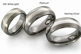 Image result for White Gold 825 vs Silver