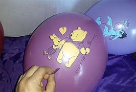 Image result for Winnie the Pooh Toddler Popping Balloons