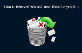 Image result for Deleted Items From Recycle Bin