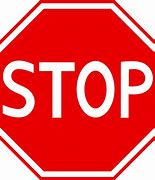 Image result for Stop Road Sign Clip Art