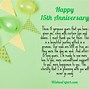 Image result for Happy 15th Anniversary