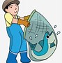 Image result for Fisherman Catching Fish Clip Art