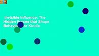 Image result for Invisible Influence Book