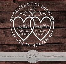 Image result for Personalized In Loving Memory Decals