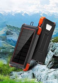 Image result for Solar Power Bank with Wireless Charging