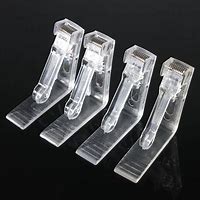 Image result for Clear Plastic Round Open Clips