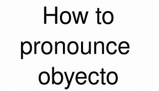 Image result for obyecto