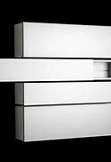 Image result for Slimline White Wall Hung Cabinet