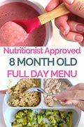 Image result for 8 Months Baby Food