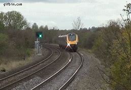 Image result for Train Diesel Crash GIF