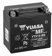 Image result for Yuasa Motorcycle Battery