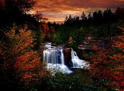 Image result for Trees Country Waterfall