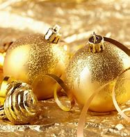 Image result for Gold Christmas Tree Ornaments