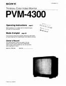Image result for Sony PVM 4300 Monitor