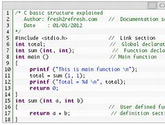Image result for Basic C Program Examples