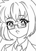 Image result for Emo Anime Girl with Glasses
