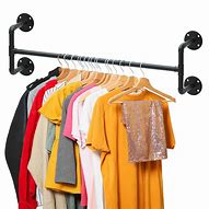 Image result for Wall Clothes Rack