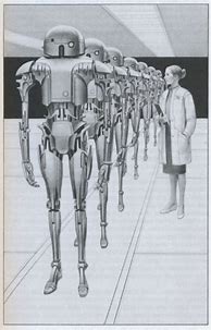 Image result for Asimov Robots Illustration