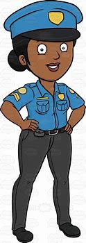 Image result for Black Female Cartoon Security Officer