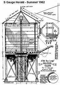 Image result for Water Tower Blueprints