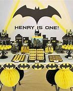 Image result for Batman Theme 1st Birthday Party