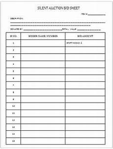 best bid silent auction bid sheet free freemium templates best bid silent auction bid sheet free freemium templates
