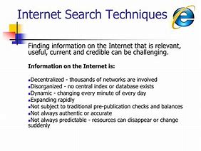 Image result for What Internet Search Technique Did You Use