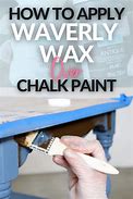 Image result for Wax Over Chalk Paint
