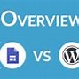 Image result for WordPress vs Google Sites