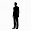 Image result for Man Standing Sideways Silhouette