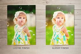 Image result for Glossy vs Satin Photo Paper