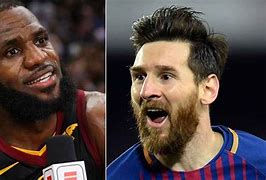 Image result for LeBron James and Messi