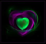 Image result for Heart Purple Green and Yellow