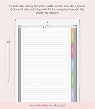 Image result for iPad Notes Template