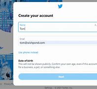 Image result for Twitter Account Format