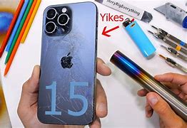 Image result for iPhone 15 Pro Blue Scratch