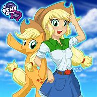 Image result for Applejack as Equestria Girls