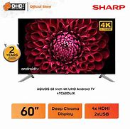 Image result for Sharp AQUOS Quattron 60 Inch TV