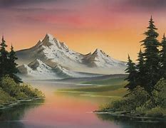 Image result for Bob Ross Nature Paintings Joy of Painting