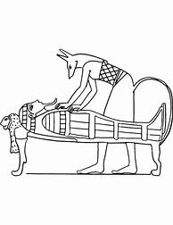 Image result for Egyptian Mummy Coloring Page
