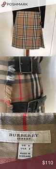 Image result for Burberry Plaid Skirt