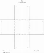 Image result for Mini Square Box Template