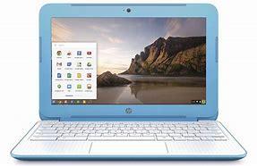 Image result for HP Blue Chromebook