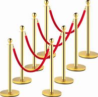 Image result for Red Rope Stanchions