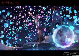 Image result for Anime Galaxy Bubbles 4K