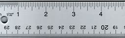 Image result for Printable mm Ruler Actual Size